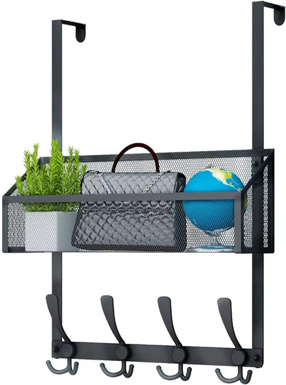Kaiferty Over The Door Hooks Organizer, Coat Rack Over The Door Storage Hanger by Kaiferty