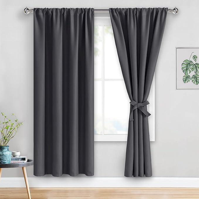 JIUZHEN Blackout Curtains for Bedroom by JIUZHEN