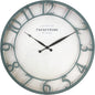 Presentime & Co 21" Farmhouse Series Wall Clock, Vintage Style, Retro Clock by Presentime