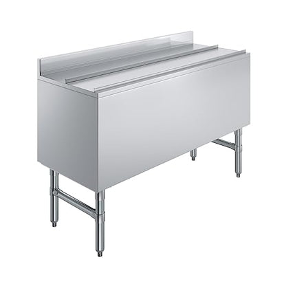 AmGood Underbar Ice Bin 18.5 in. x 48 in. x 30 in. | Stainless Steel Ice Chest by AmGood