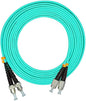 Jeirdus 1Meter 3ft FC to ST Duplex 50/125 10G OM3 Multi-Mode Fiber Optic Cable by Jeirdus
