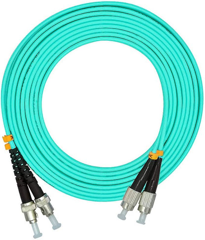 Jeirdus 20Meters 65ft FC to ST Duplex 50/125 10G OM3 Multi-Mode Fiber Optic by Jeirdus