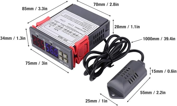 Digital Temperature Humidity Controller -3028 - Image 9