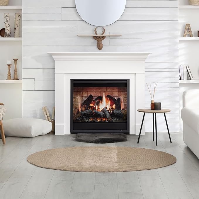 SimpliFire Inception 36-Inch Electric Fireplace in 2 Installation Options - Image 2