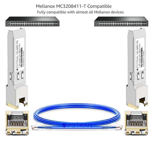 OPSTRAN 1000BASE-T SFP RJ45 Copper Transceiver Module Compatible - Image 3