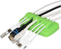 Heaviest Cable Organizer on The Market! Compact and Weighted Desktop Cord by ENVISIONED