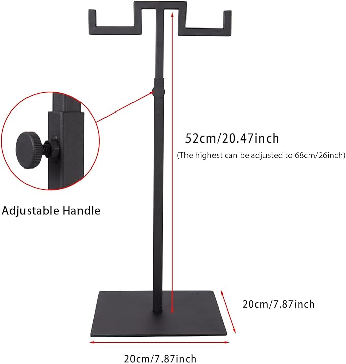 Polmart Countertop Adjustable Double-Hanger Display Stand Stand - Image 4