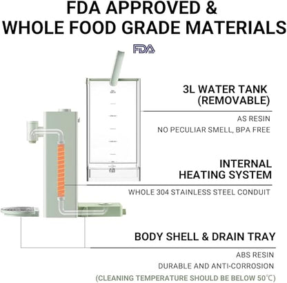 BUYDEEM S9013 Instant Hot Water Dispenser, Countertop Water Boiler & Warmer - Image 5