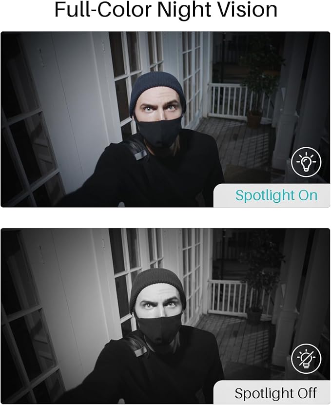 WUUK Add-on Outdoor Camera, Requires Base Station, Home Security Cameras - Image 4