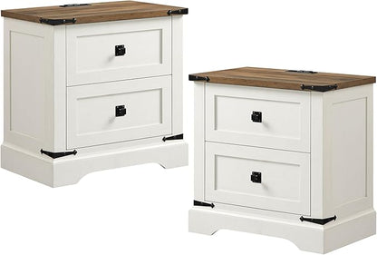 T4TREAM 24" Farmhouse Nightstand by T4TREAMFurniture