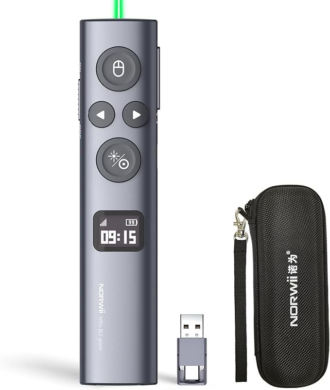 Norwii N95s BLE Presentation Clicker by Norwii