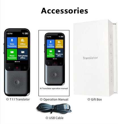 Portable Language Translator Device, 138 Languages Online, 17 Languages Offline - Image 5