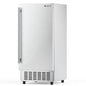 Coolski Commercial Under Counter Ice Maker Machine 80 Lbs/Day, Stainless Steel by Coolski