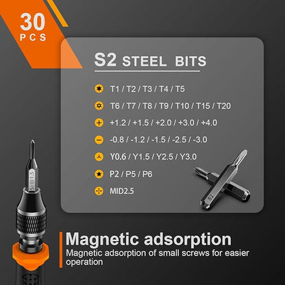 JOREST 40Pcs Small Precision Screwdriver Set, Magnetic Screwdriver Set - Image 6