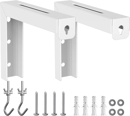 WALI Universal Projector Screen Ceiling Mount, Wall Hanging Mount L-Brackets - Image 9