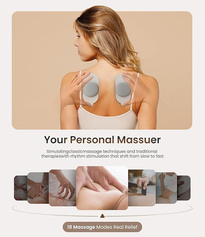 Wireless TENS Unit for Pain Relief, 18 Modes App Control Tens Machine & Deep - Image 3