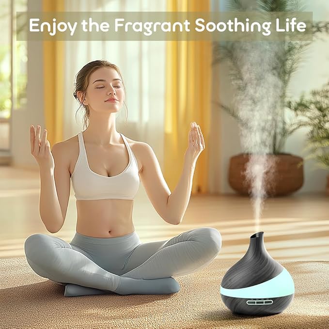 500ML Essential Oil Diffuser: Aroma Diffuser - Image 2