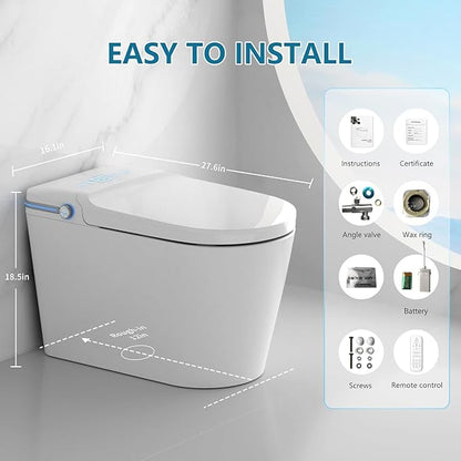 Luxury Smart Toilet Built In, Bidet - Image 8