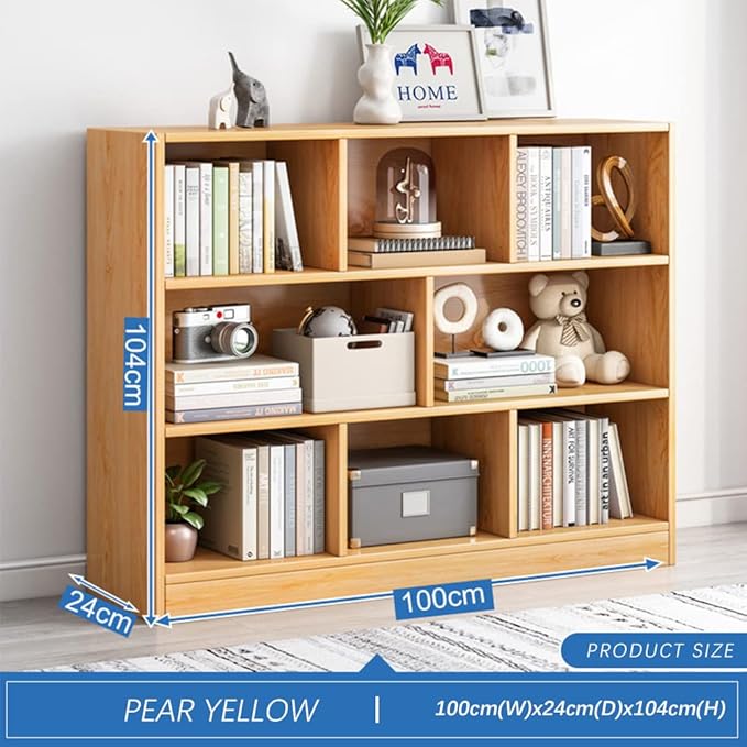 IOTXY Open Shelf Low Bookcase - Image 2