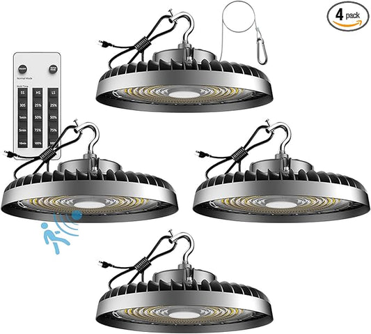 ACOHOOK 250W High Bay LED Shop Lights 37500lm UFO LED Lights AC100-277V UFO by ACOHOOKCommittedToProvidingCost-EffectiveProductsQualityServices