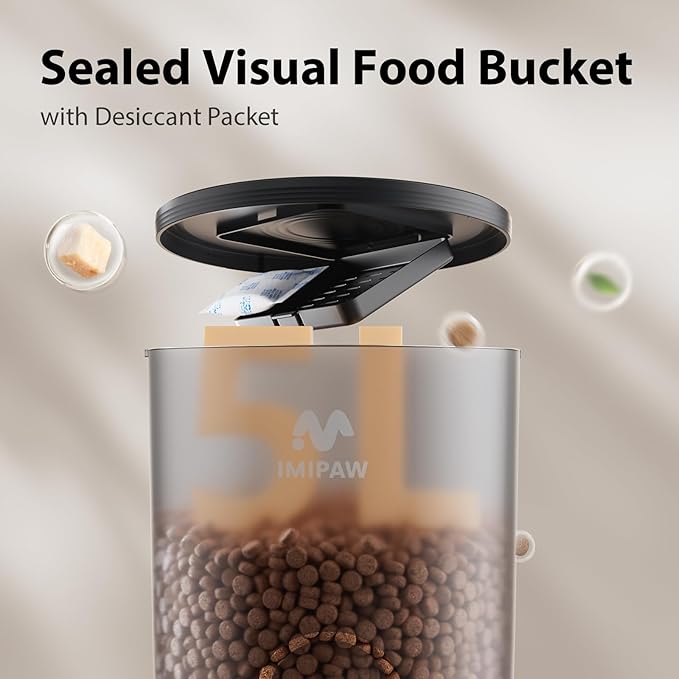 IMIPAW 5L Automatic Cat Feeder - Image 6