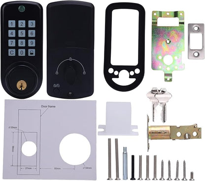 Smart Lock, Keyless Entry Door Lock, Password Mechanical Key 2 Unlocking - Image 9