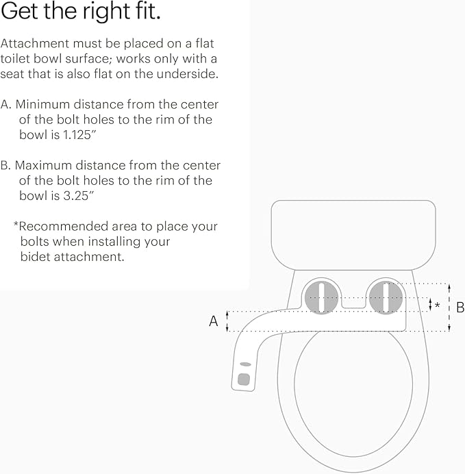 Brondell FSP-250 FreshSpa Thinline Precision Essential Bidet Attachment - Image 6