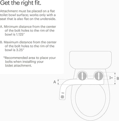 Brondell FSP-250 FreshSpa Thinline Precision Essential Bidet Attachment - Image 6