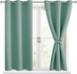 Hiasan Short Blackout Curtains for Bedroom by Hiasan