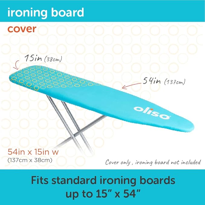 oliso Ironing Board Cover – 100% Cotton - Image 2
