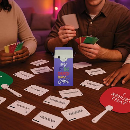 Upgrade 1 Game + 2 Fans- Amen & I Rebuke That Fan + Faith Conversation Game - Image 4