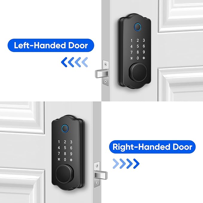 Fingerprint Smart Door Lock, Keyless Entry Deadbolt, Electronic Biometric - Image 8