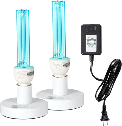 25W UV Sanitizer Lamp Ozone Free and by COOSPIDERUV