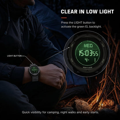 north edge alps outdoor digital compass watch for, package contents
