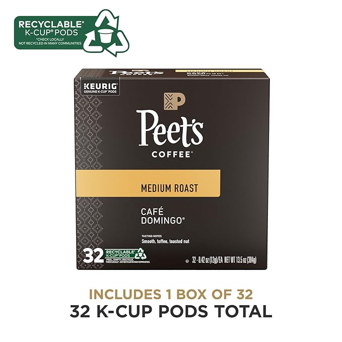 Peet's Coffee, Medium Roast Single Serve Coffee Pods - Image 2
