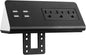 Desk Edge Mount Power Strips by Emerising