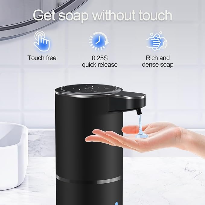 Automatic Liquid Soap Dispenser, 4 Level Adjustable Liquid Dispenser, - Image 2