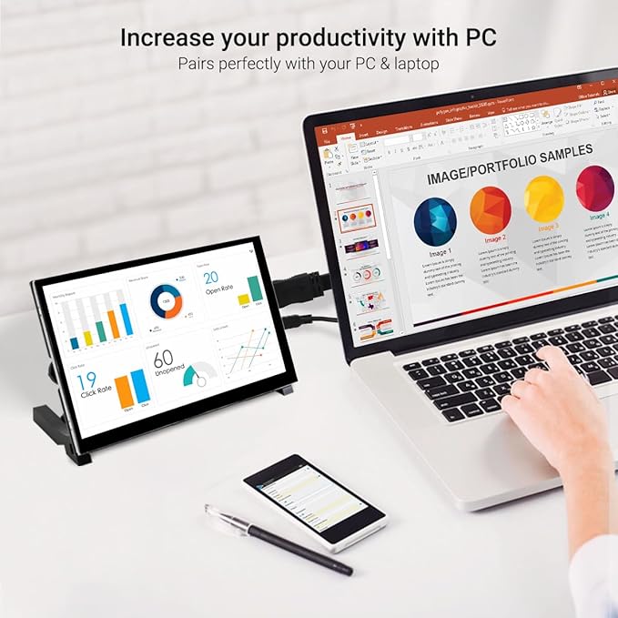ELECROW 7 Inch Touchscreen Monitor - Image 6