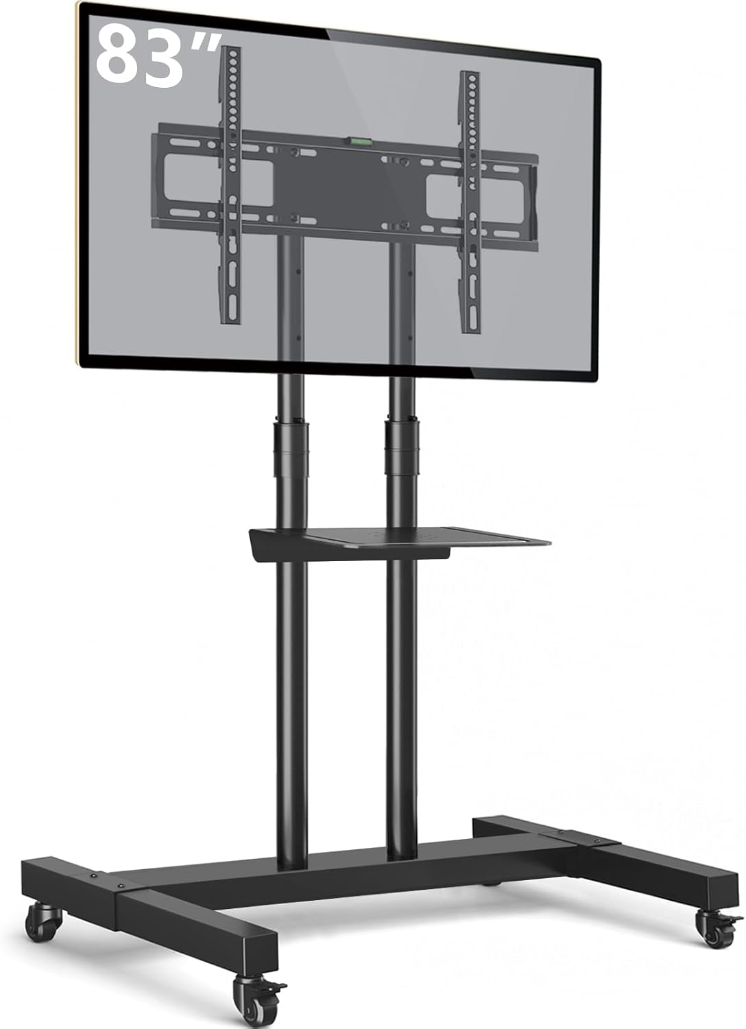 tavr mobile tv stand rolling tv cart floor, main product view