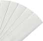 Calyx Interiors Vertical Blinds Replacement Slats, 3.5" W x 82.5" H, 5 Pack | Vertical Blinds Replacement Slats, White Heavy Duty PVC Vinyl Smooth Curved Slats, 3.5" Width x 82.5" Length, 5 Pack