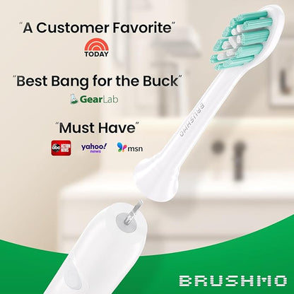 Brushmo Plaque Control Replacement Toothbrush Heads, Compatible - Image 2