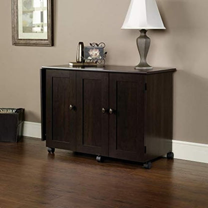 Sauder Miscellaneous Storage Easy Rolling Sewing and Craft Table/Cart/ Pantry - Image 5