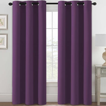 H.VERSAILTEX Blackout Curtains for Bedroom Thermal Insulated Room Darkening by HVERSAILTEX