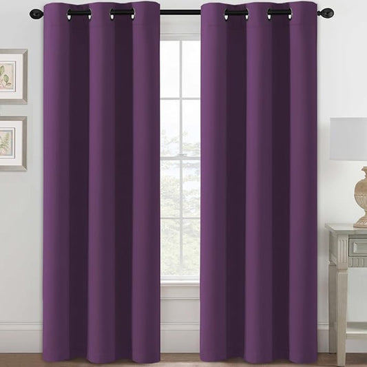 H.VERSAILTEX Blackout Curtains for Bedroom Thermal Insulated Room Darkening by HVERSAILTEX