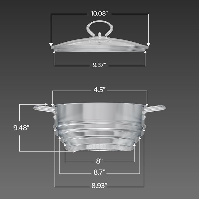 SUNHOUSE 5 Quart Stainless Steel Steamer Insert – Multi-Purpose Soup & Food - Image 8
