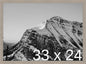Frame It Easy 33 x 24 Rustic Gray Wood Frame by FrameItEasy