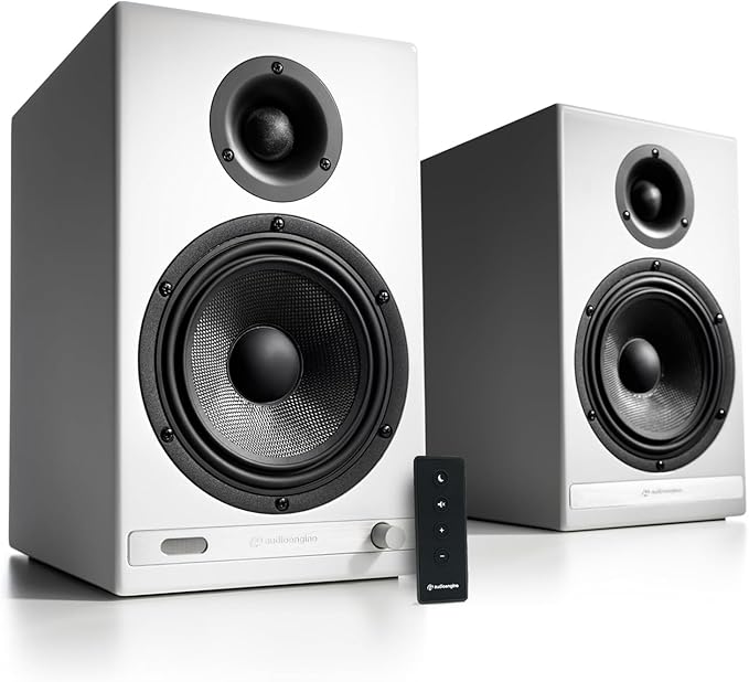 Audioengine HD6 Premium Powered Bookshelf Speakers | 150W Audiophile-Grade by Audioengine