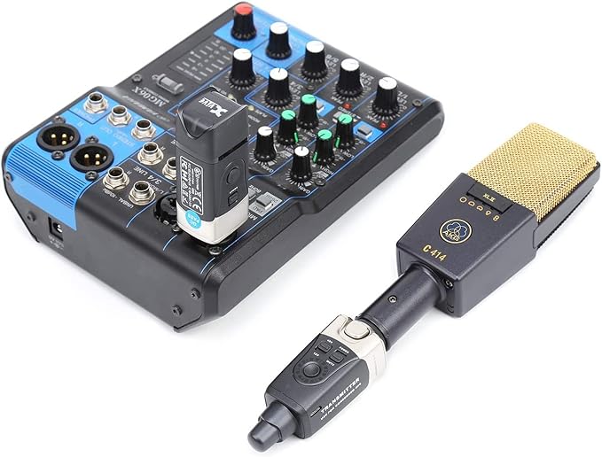 Xvive U3C Wireless Microphone System 2.4GHz Wireless XLR Transmitter and - Image 3