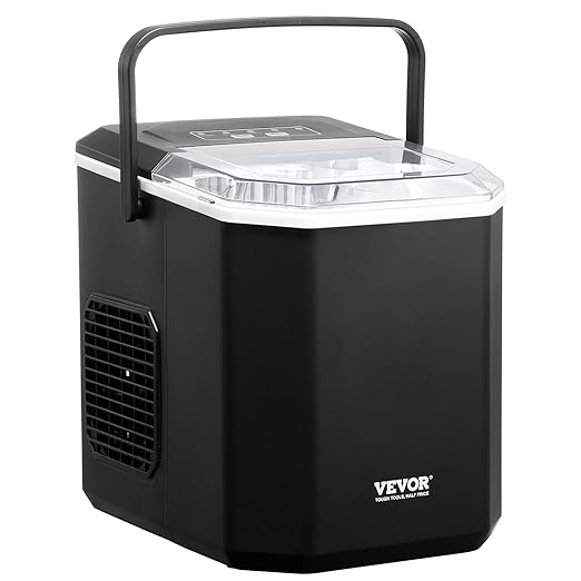 VEVOR Countertop Ice Maker, 9 Cubes Ready in 6 Mins, 26lbs in 24Hrs, - Image 9