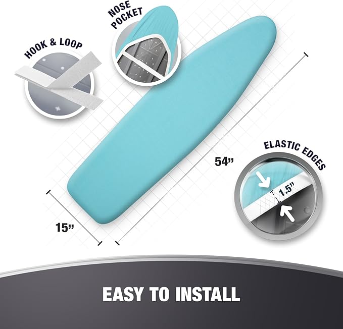 COTTY HOME Extra Thick Ironing Board Covers - Image 5